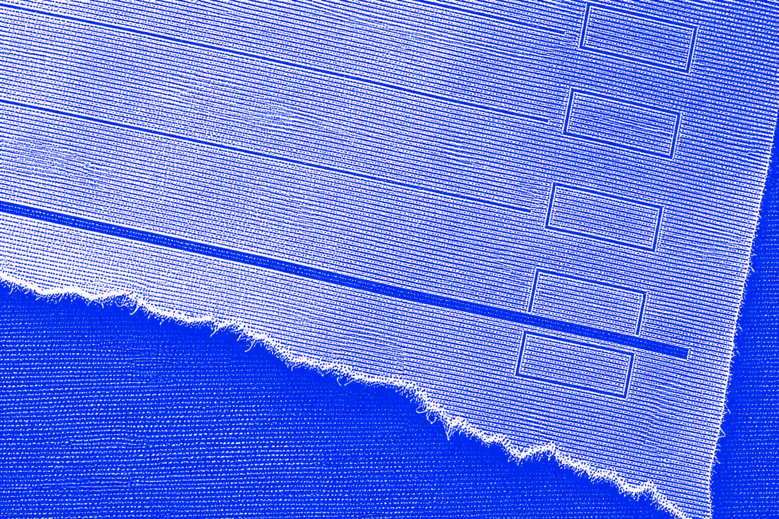 A macro engraved transaction receipt representing a completed result.